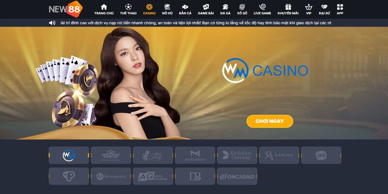 Danh mục casino New88 siêu hot Danh mục casino New88 siêu hot